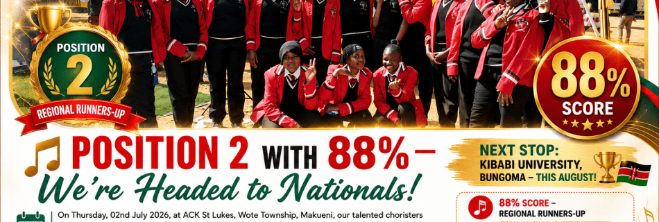 SPNS choir celebrates qualification to the Kenya Music Festivals Nationals